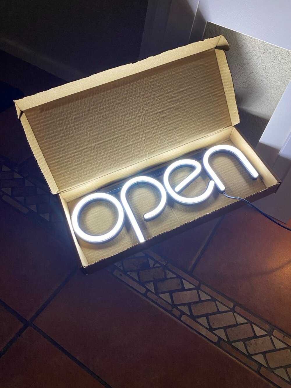 Anrookie LED Neon OPEN Sign